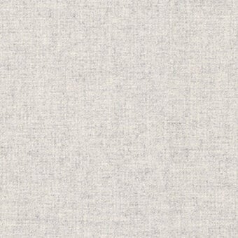 Woven fabric texture in pale gray with mottled shading, exhibiting a dense, uniform grain and matte finish; Tonica2 613 by Kvadrat.